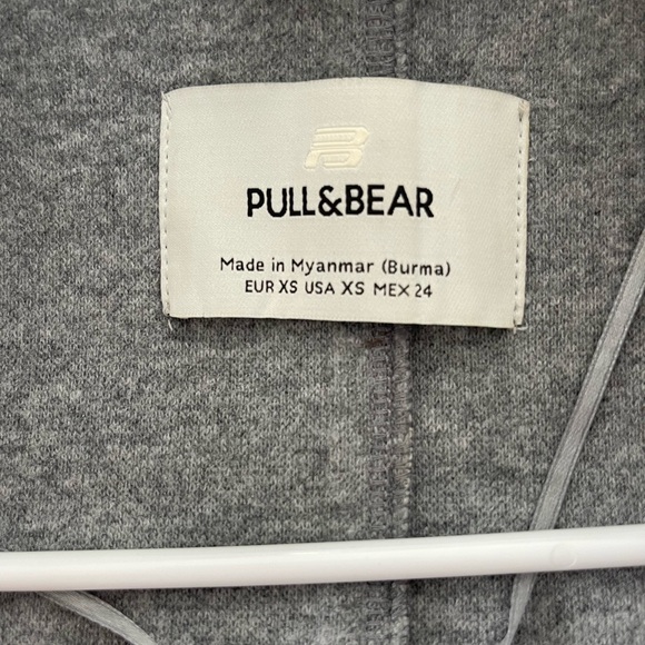 ASOS Pull and Bear tailored long pea coat - Picture 3 of 3